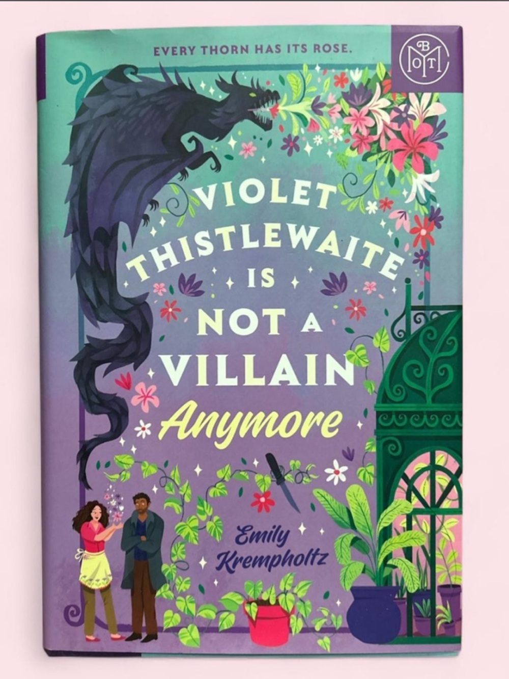 Violet Thistlewaite Is Not a Villain Anymore by Emily Krempholtz - Purple Cover